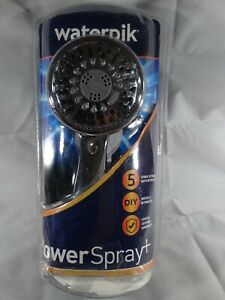 Photo 1 of  WATERPIK - POWER SPRAY+ - SHOWER HEAD - 5 SETTINGS