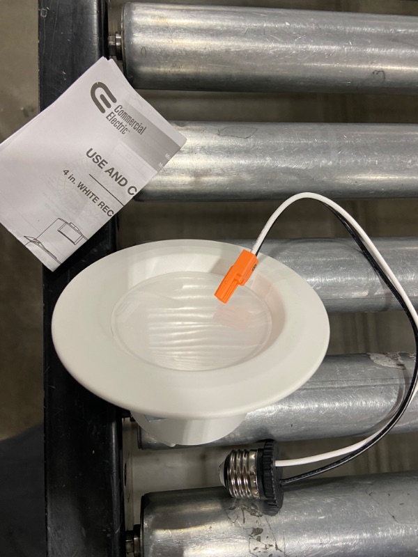 Photo 1 of 4in White Recessed LED Downlight