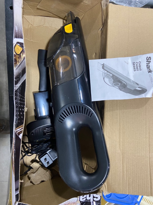 Photo 2 of Shark CH951 Cordless Handheld Vacuum UltraCyclone Pet Pro Plus, with XL Dust Cup, in Black
