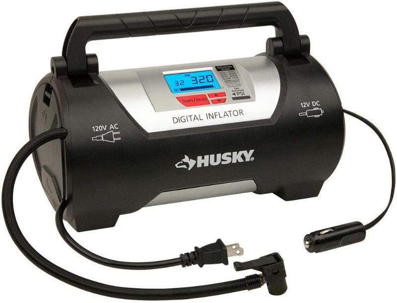 Photo 1 of Husky HD12120B 12/120 Volt Auto Home Inflator
