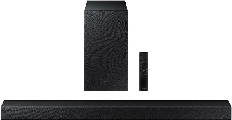 Photo 1 of Samsung - HW-A450 Wireless 2.1ch Sound bar with Dolby Audio - Black
