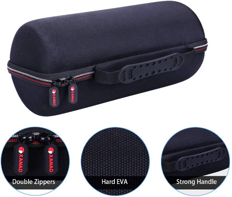 Photo 1 of XANAD Hard Case for Bose SoundLink Revolve+ or Revolve+ (Series II) Portable & Long-Lasting Bluetooth 360 Speaker - Storage Protective Bag (Black)