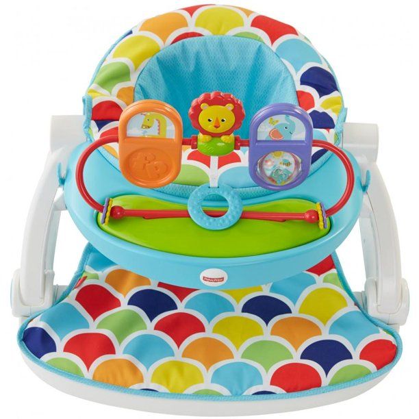 Photo 1 of Fisher-Price Sit Me Up Floor Seat With Toy Tray