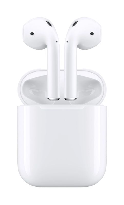 Photo 1 of Apple AirPods (2nd Generation) MV7N2AM/a with Charging Case - Stereo - Wireless - Bluetooth - Earbud - Binaural - in-ear
