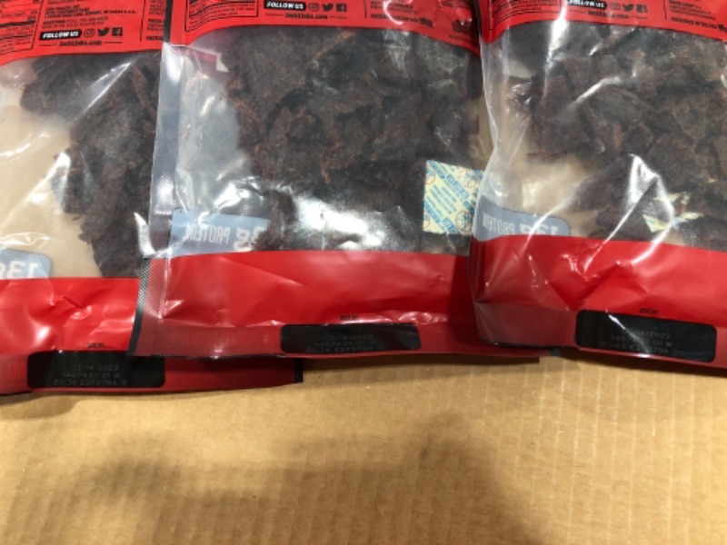 Photo 1 of 3 PACK- Zero Sugar Original Flavored Beef Jerky - BEST BY 02/12/2022