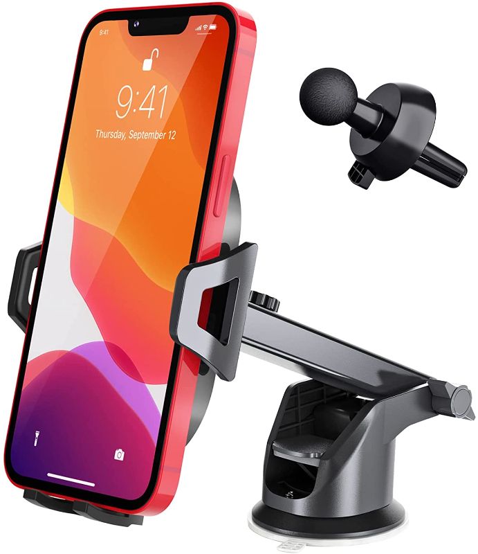 Photo 1 of 
Fancyeel Car Phone Holder [Super Suction & Stability] 3-in-1 Universal Phone Monut for Car Suitable for Car Windshield Dashboard Vent Compatible with All Mobile Phones
