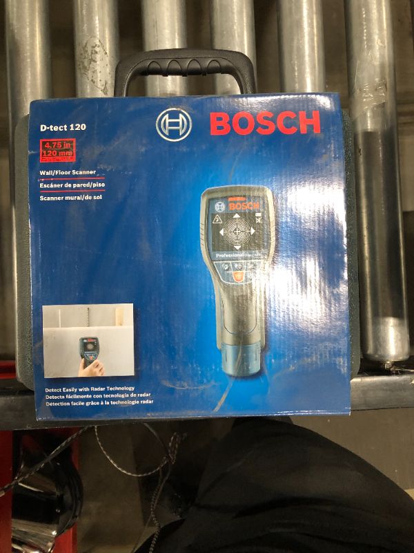 Photo 1 of Bosch D-TECT-120 Electronic Wall and Floor Scanner

