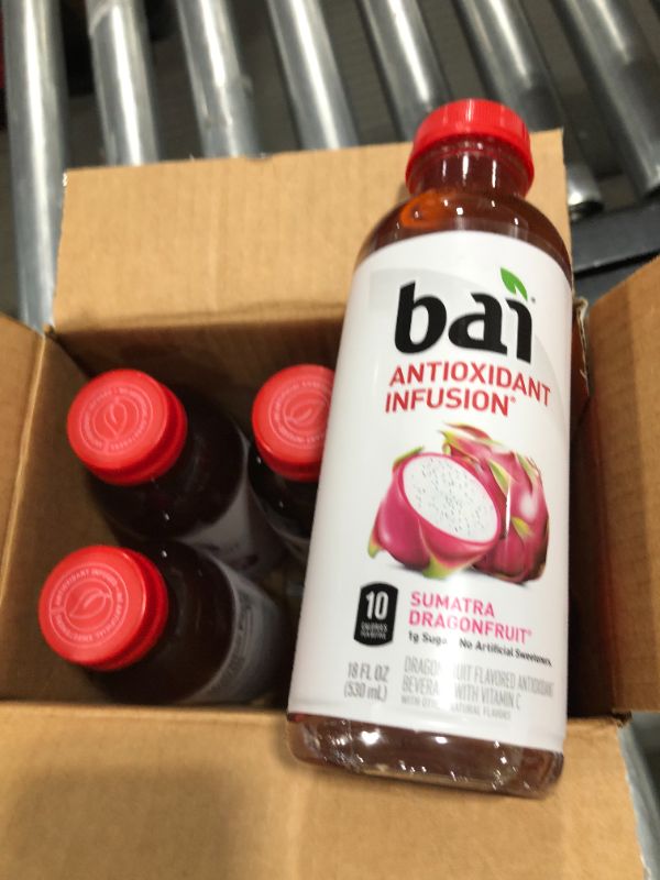 Photo 1 of Bai Iced Tea, , Crafted with Real Tea (Black Tea, White Tea), 18 Fluid Ounce Bottles, 6 count
