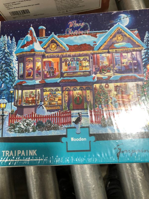 Photo 1 of Jigsaw Puzzles for Adults, 1000 Piece Puzzles, 30" x 20"Large Size Carnival Christmas Eve Large Puzzle Game Artwork, Educational Intellectual...
