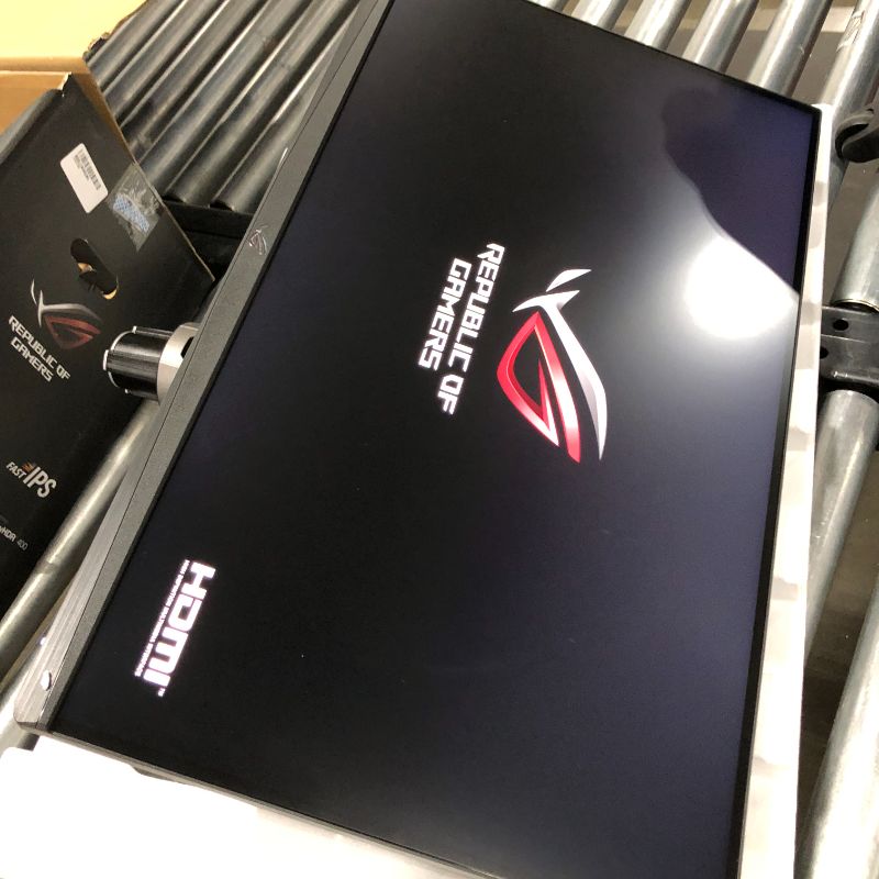 Photo 2 of ASUS ROG Swift 27” 1440P Gaming Monitor (PG279QM) - WQHD (2560 x 1440), Fast IPS, 240Hz, 1ms, G-SYNC, NVIDIA Reflex Latency Analyzer, DisplayHDR400, Eye Care, HDMI, DisplayPort, USB, Height Adjustable