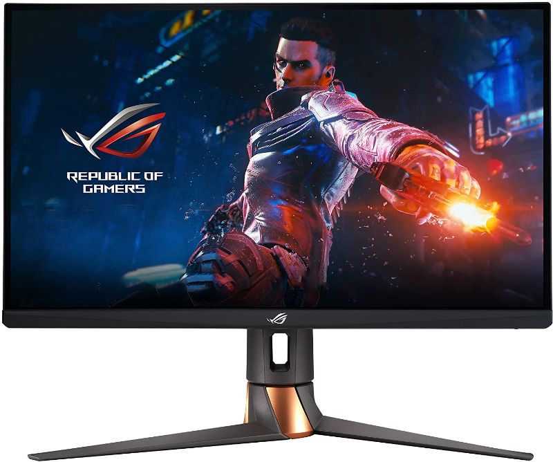 Photo 1 of ASUS ROG Swift 27” 1440P Gaming Monitor (PG279QM) - WQHD (2560 x 1440), Fast IPS, 240Hz, 1ms, G-SYNC, NVIDIA Reflex Latency Analyzer, DisplayHDR400, Eye Care, HDMI, DisplayPort, USB, Height Adjustable