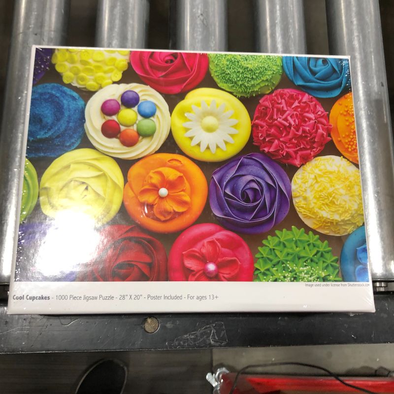 Photo 2 of Cool Cupcakes 1000 Piece Jigsaw Puzzle by Colorcraft