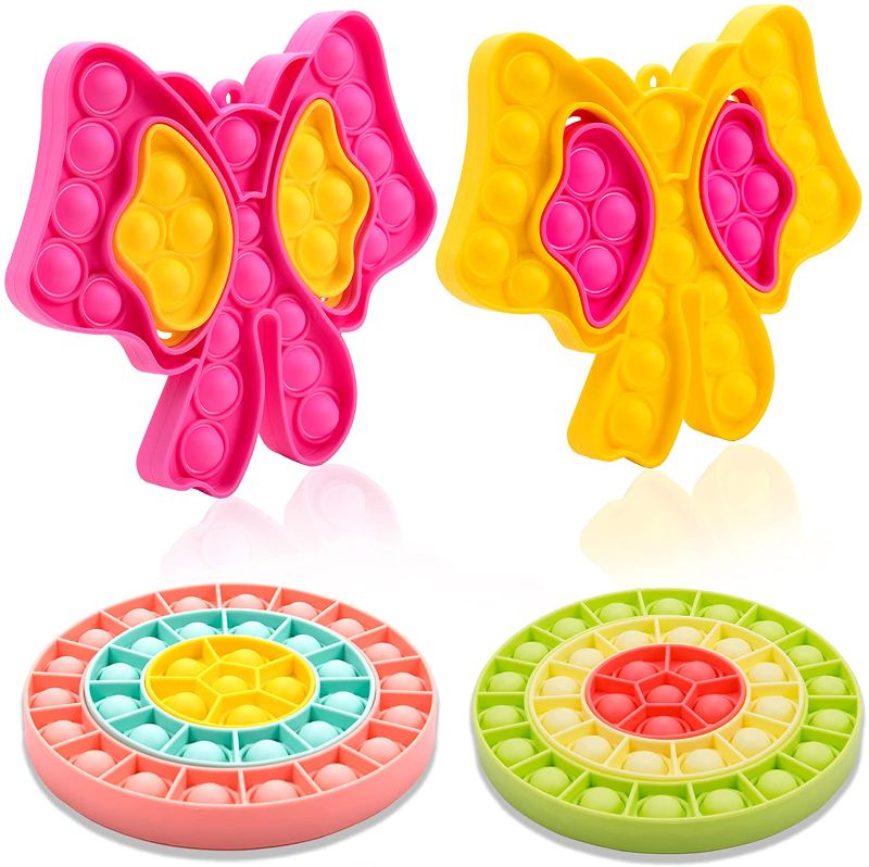 Photo 1 of  Pop Fidget Sensory Toy Set (4-Pack)