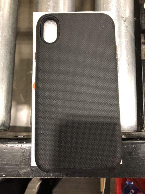 Photo 1 of CellEver Case for iPhone XR, 6.1-Inch, Dual Guard Series Protective Shock-Absorbing Scratch-Resistant Rugged Drop Protection Cover (Black)