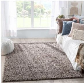 Photo 1 of Elle Basics Beige / Gray Area Rug Rectangle 7'10" x 9'10"