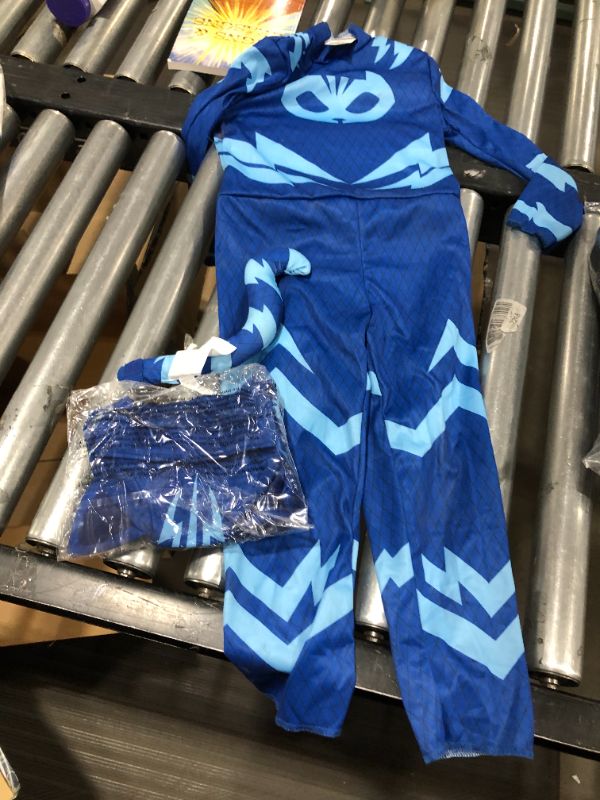 Photo 2 of Disguise Catboy Classic Toddler PJ Masks Costume, Medium/3T-4T, Blue