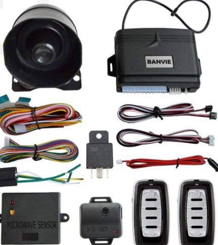 Photo 1 of BANVIE Car Security Alarm System with Keys
