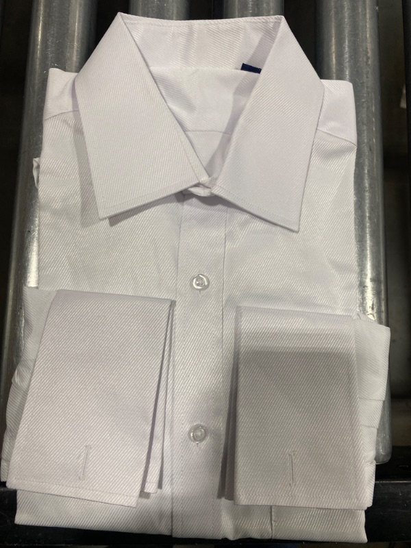 Photo 1 of Mens White Button Up Shirt 