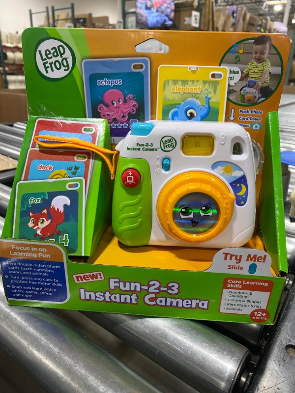 Photo 2 of LeapFrog Fun-2-3 Instant Camera Educational Pretend Photo Camera Toy
