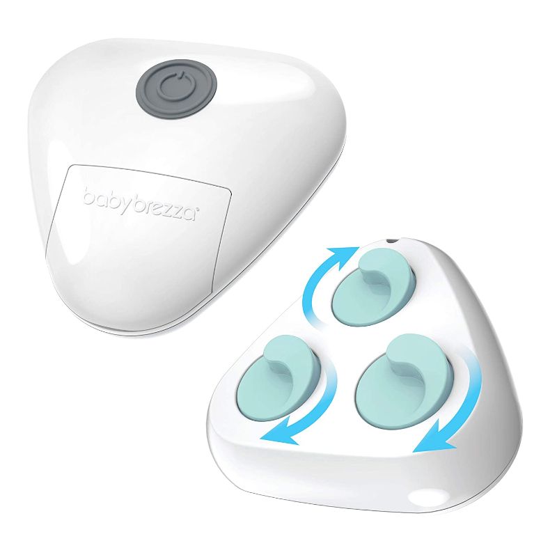 Photo 1 of Baby Brezza Sleep and Soothing Baby Soothe Baby Massager and Band - Massage Machine is a Natural Soother for Calming a Fussy Baby
