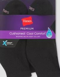 Photo 1 of Hanes Premium Pack Women's Cushioned Ankle Socks - 5-9
