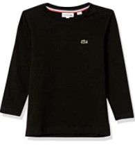 Photo 1 of Lacoste Boys Long Sleeve Crew Neck Tee Shirt 5T