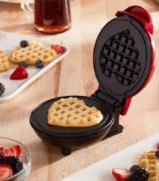 Photo 1 of Dash Mini Heart Waffle Maker