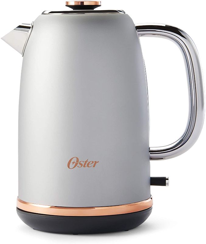 Photo 1 of Oster 2097736 Electric Kettle Metropolitan Collection with Rose Gold Accents
