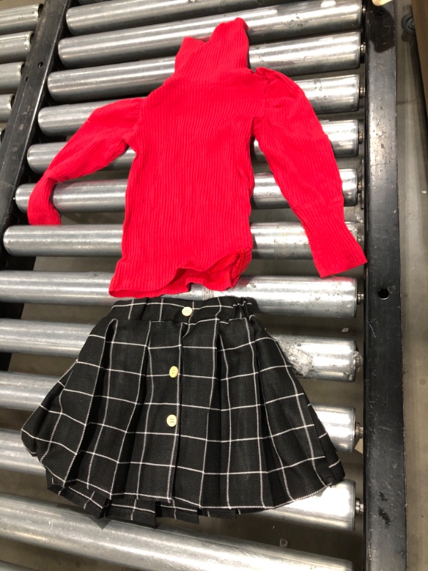 Photo 1 of 2P toddler skirt and long sleeve 