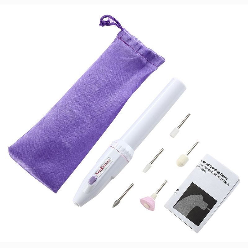 Photo 1 of Electric Manicure Set, YWQ 5-in-1 Electric Manicure Nail Drill File Grinder Grooming Kit Includes Callus Remover Set, Nail Buffer Polisher, Personal Manicure and Pedicure Kit