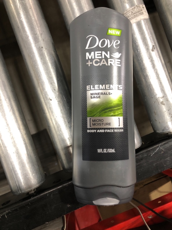 Photo 2 of Dove Men+Care Elements Body Wash Mineral+Sage 18 oz Effectively Washes Away Bacteria While Nourishing Your Skin