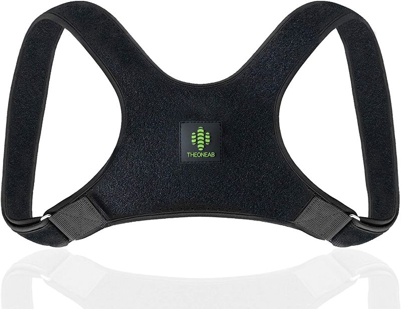 Photo 1 of Posture Corrector for Men Women - Discreet Under Clothes Comfortable Back Straightener - Back Posture Corrector - Posture Brace for Neck Shoulder Back Pain Relief Spinal Slouching FDA Posture Trainer, Large
