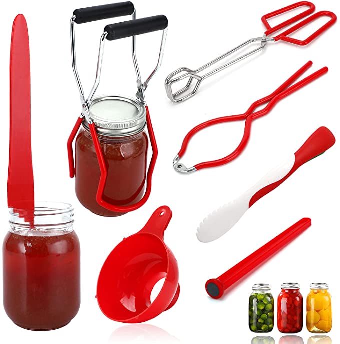 Photo 1 of Canning Kit, Canning Supplies Kit, 7-Piece Professional Canning Set, Canning Kits Complete And Multifunctional, Canning Supplies Dishwasher Safe, Canning Tools BPA free
