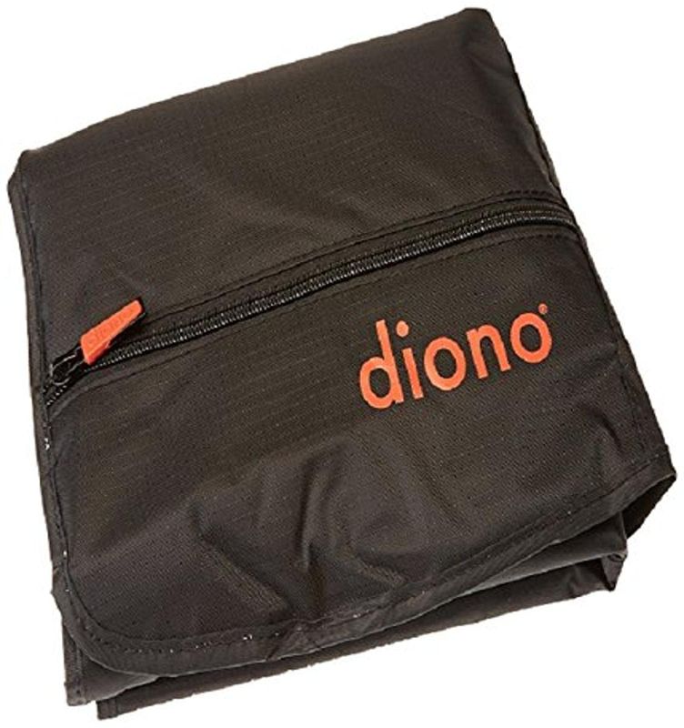 Photo 1 of Diono Change 'n Go Baby Diaper Changing Mat, Portable, Lightweight Travel Diaper Station Kit With Waterproof Cushioned Pad, Black
