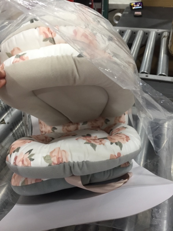 Photo 1 of Infantino Elevate Adjustable Nursing and Breastfeeding Pillow - with multiple angle-altering layers for proper positioning to aid in feeding even as your baby grows, floral
