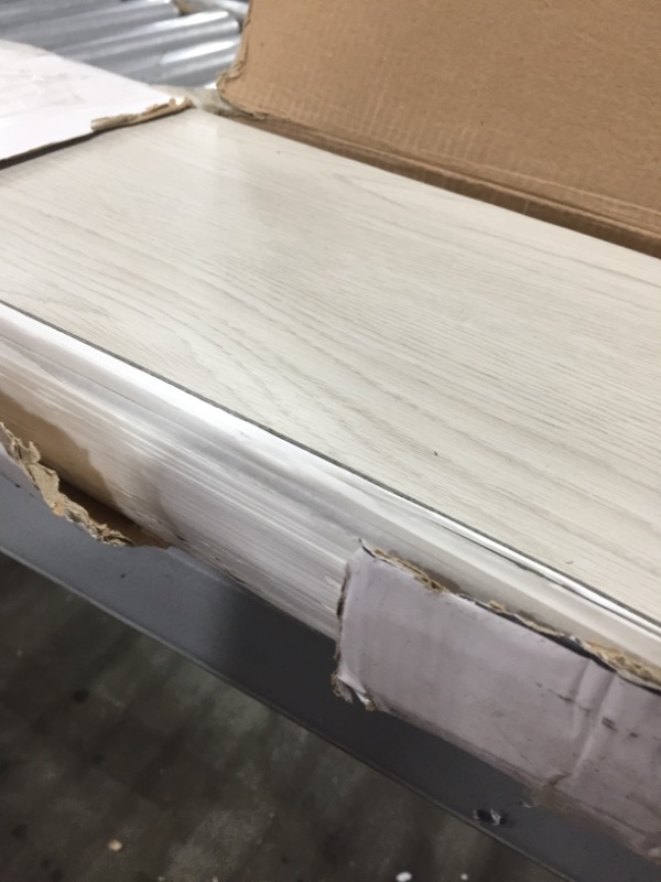 Photo 3 of Art3d Peel and Stick Floor Tile Vinyl Wood Plank 54 Sq.Ft, White-Washed, Rigid Surface Hard Core Easy DIY Self-Adhesive Flooring
