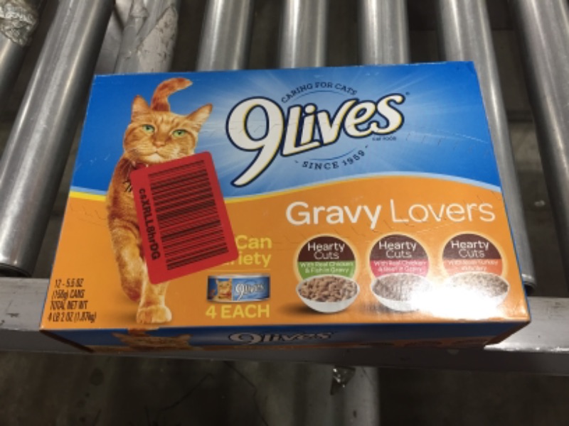 Photo 3 of 9Lives Variety Pack Favorites Wet Cat Food, 5.5 Ounce Cans **BEST IF USED BY: 02/23/2022**