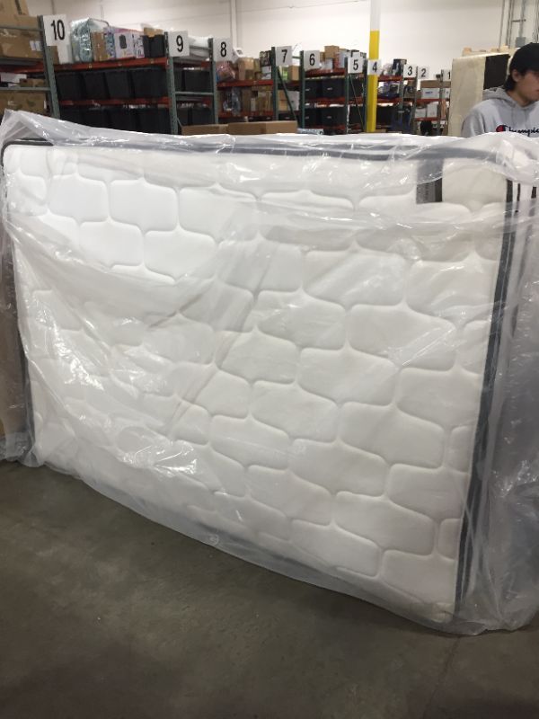 Photo 1 of Box spring and Mattress Set Full size color white