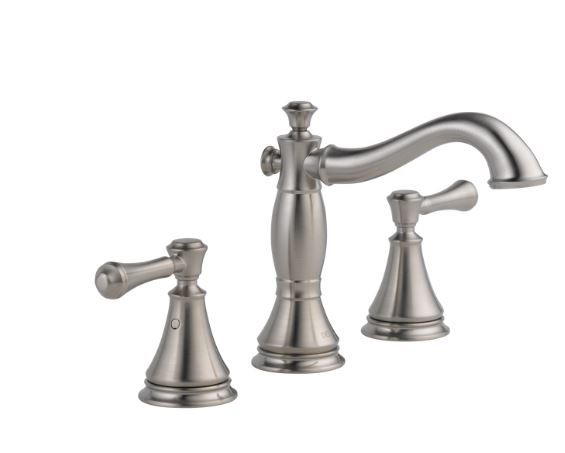 Photo 1 of Cassidy Two Handle Widespread Bathroom Faucet In Stainless