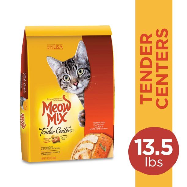 Photo 1 of Meow Mix Tender Cuts Dry Cat Food, Salmon & White Meat Chicken - 13.5 lb bag
BB 04 22 2022