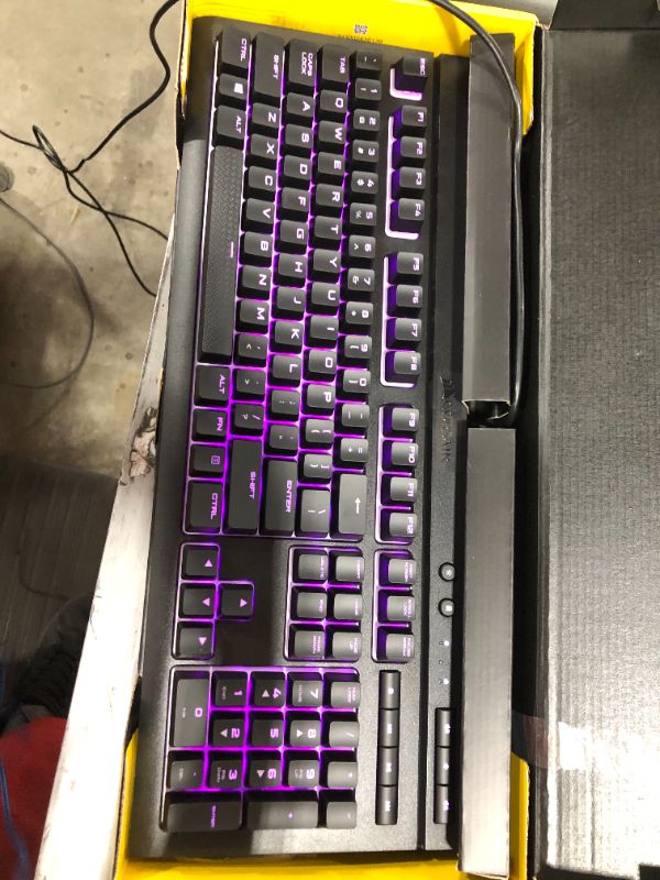 Photo 4 of Corsair K68 RGB Mechanical Gaming Keyboard — Cherry MX Red