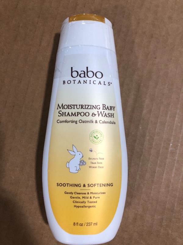 Photo 3 of Bobo Botanicals Moisturizing Baby Shampoo and Wash
 BB 05 2023