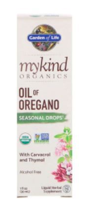 Photo 1 of Garden of Life mykind Organics Oil of Oregano Drops 1 fl oz Liquid EXP 03 2022