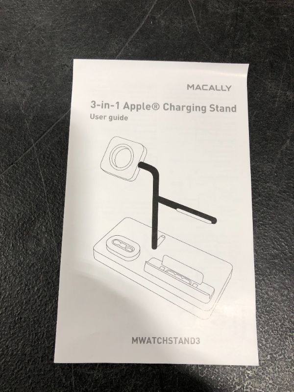 Photo 1 of 3 in 1 apple charger stand