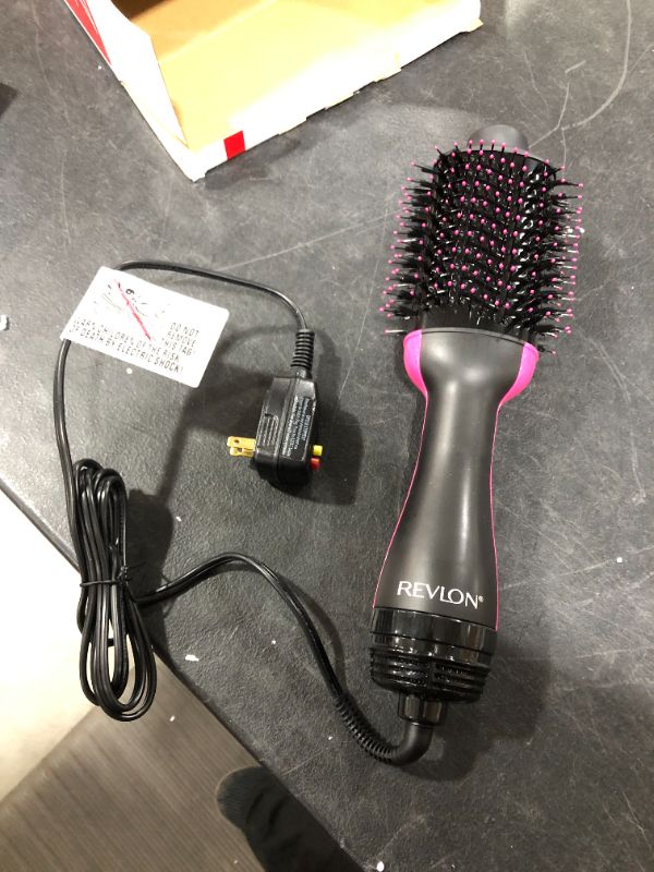 Photo 2 of Revlon Hair Tools Salon One-Step Hair Dryer and Volumizer Ionic Generator Black