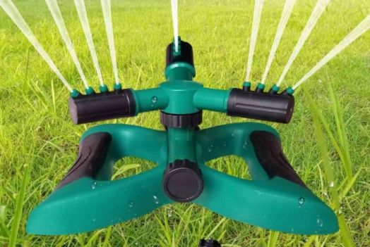 Photo 1 of  Lawn Sprinkler System, Butterfly Rotary Sprayer and 3-arm Sprayer Spray Nozzles 360°Garden Sprinkler Irrigation System