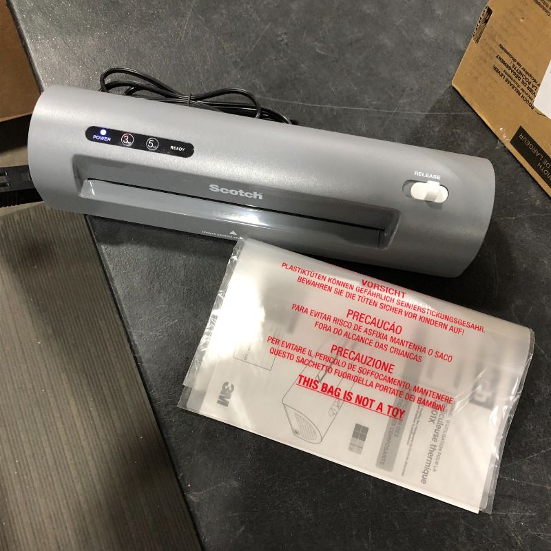 Photo 2 of Scotch Thermal Laminator, 2 Roller System for a Professional Finish, Use for Home, Office or School, Suitable for use with Photos (TL901X)
