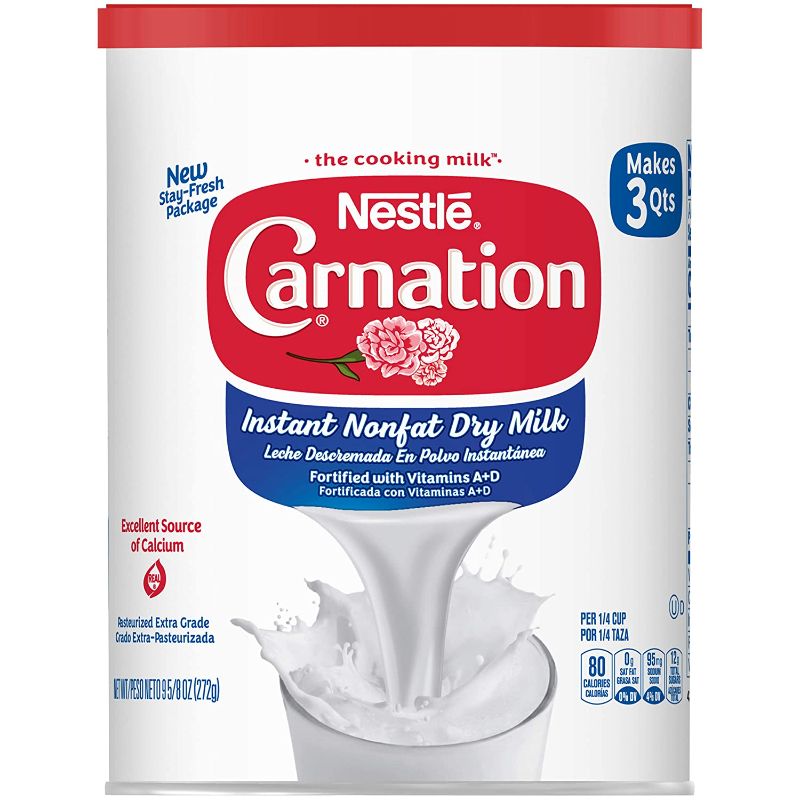 Photo 1 of Carnation Instant Nonfat Dry Milk, 6 Count, 9.63 Ounce