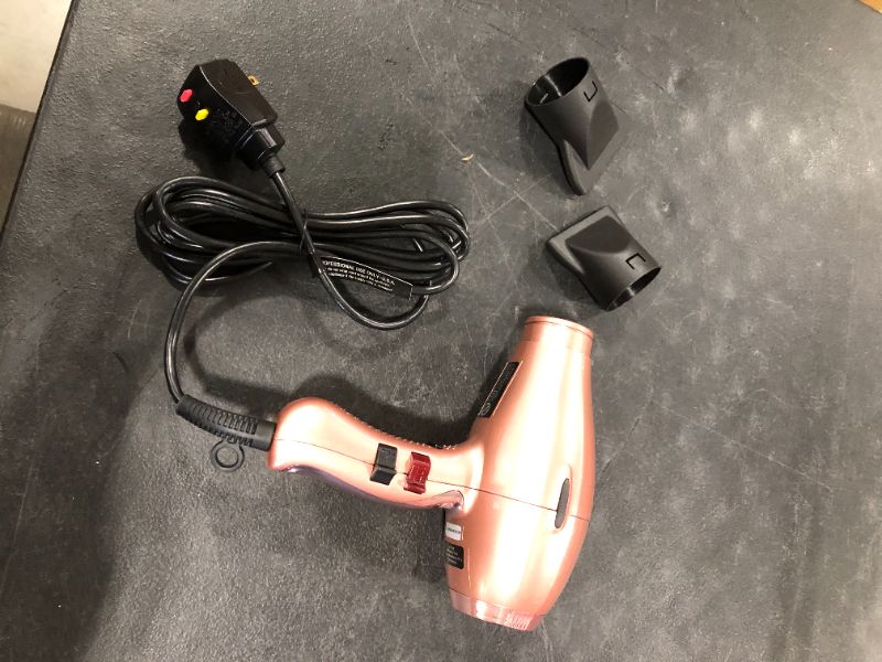 Photo 2 of Elchim 3900 Healthy Ionic Hair Dryer: Professional Ceramic and Ionic Blow Dryer - 2 Concentrators Included, Fast Drying, Quiet, and Lightweight