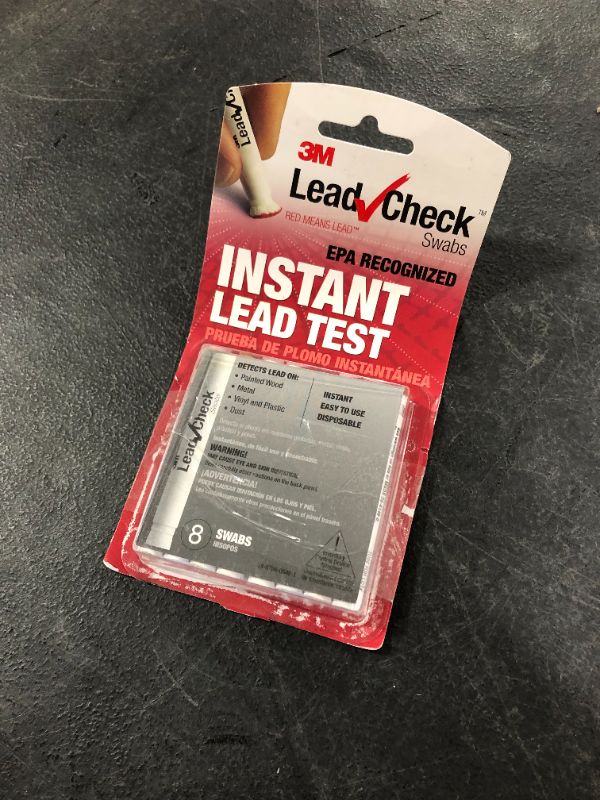 Photo 2 of 3M LeadCheck Swabs, Instant Lead Test, 8-Pack